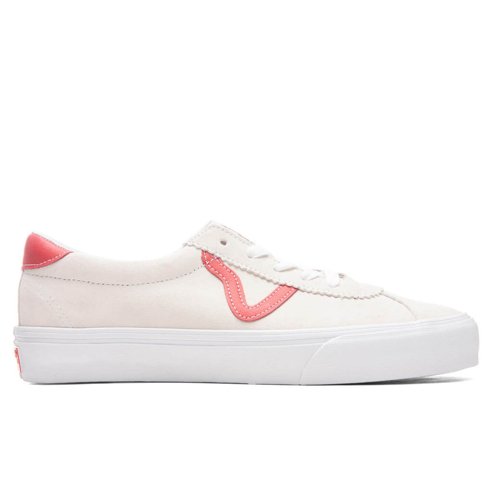 Epoch VR3 LX "Suede" - True White/Goji Berry