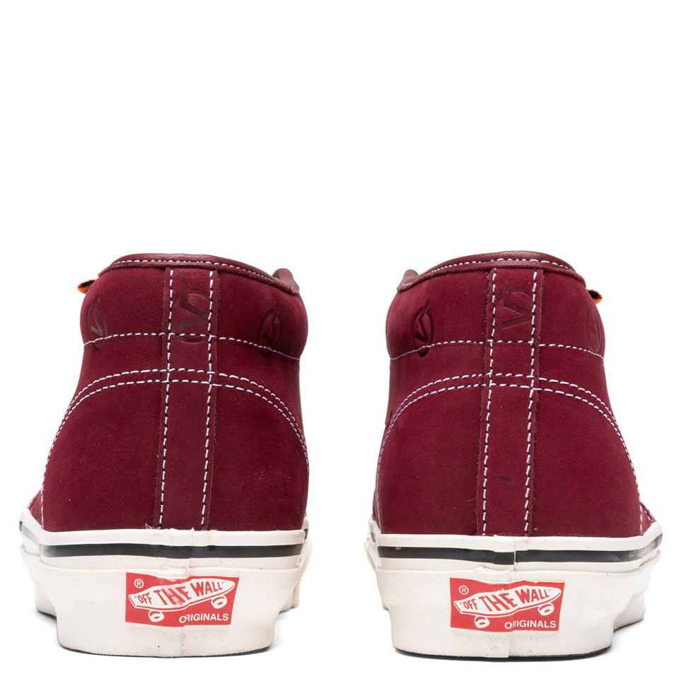 Vans Vault x LQQK OG Chukka Boot LX - Burgundy