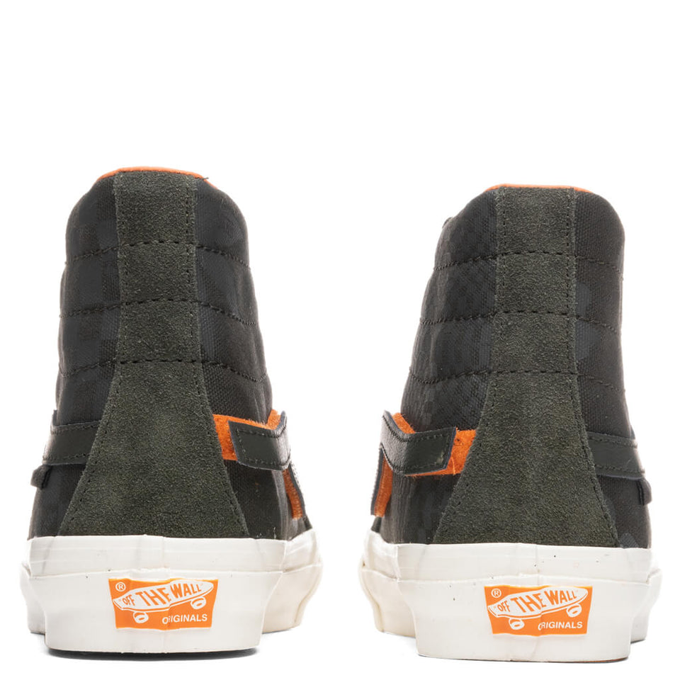 Vans Vault x Porter OG Sk8-Hi LX - Forest Night/Black Ink