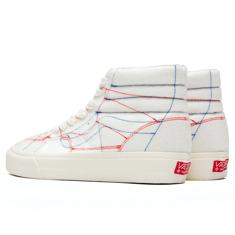 Vans Vault x Taka Hayashi DIY Hi VLT LX - Marshmallow/Multi