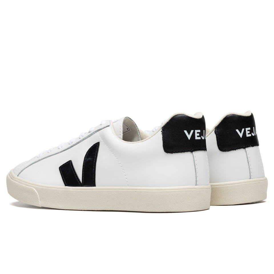 Women's Esplar Logo Leather - Extra White/Black