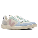 Women's V-10 Suede - Multicolor/Natural/Blue