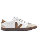Volly O.T. Leather - White/Tent Bark