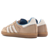 Wales Bonner x Adidas Nylon Samba - Wonder White/Ash Blue