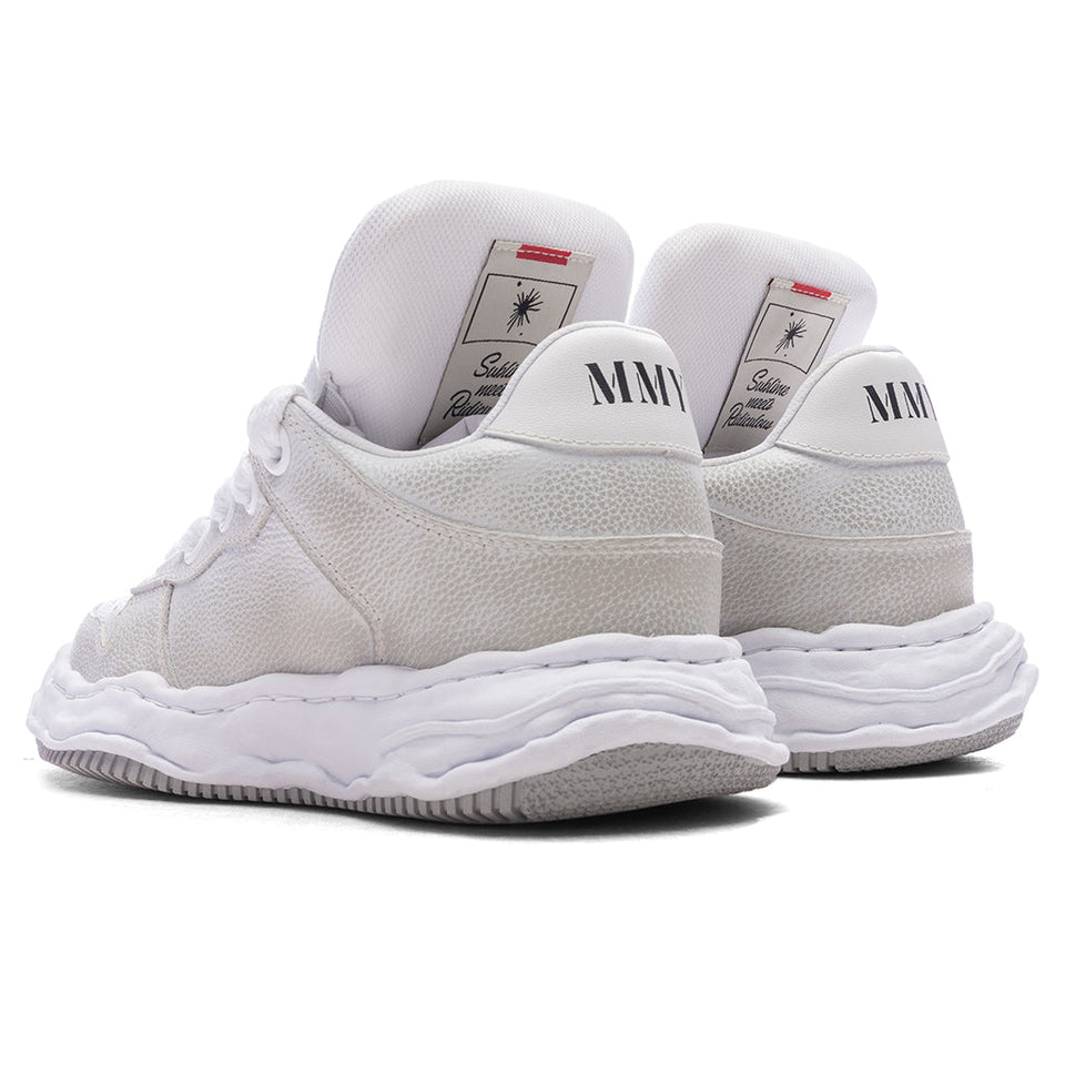 Wayne Puffer Low OG Sole Brushed Shrink Leather - White