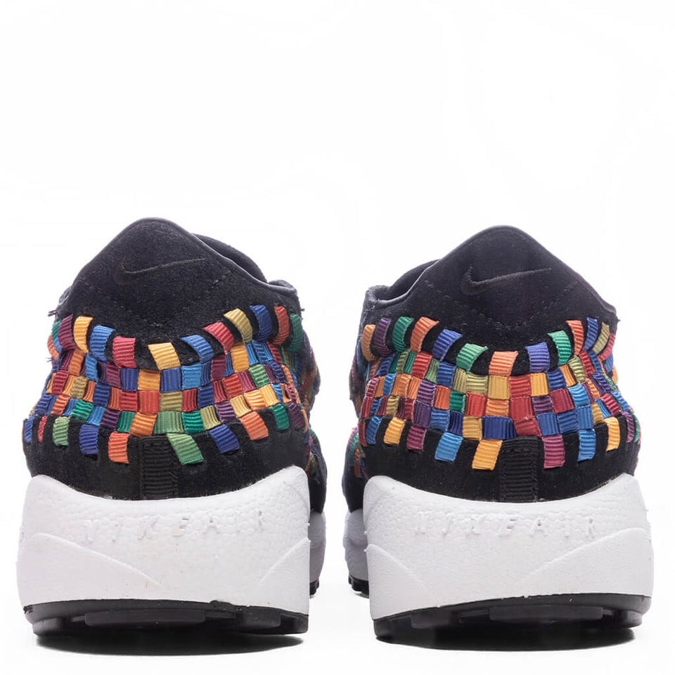 Women's Air Footscape Woven - Black/Black/White