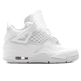 Women's Air Jordan 4 Net - White/Phantom/Metallic Gold