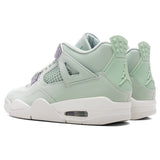 Women's Air Jordan 4 Retro 'Abundance'- Seafoam/Sail/Metallic Silver