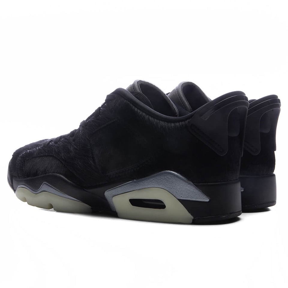 Women's Air Jordan 6 Retro Low 'Blackout' - Triple Black