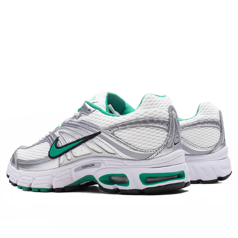 Women's Air Max Moto 2K - White/Stadium Green/Metallic Silver