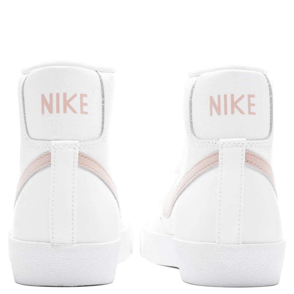 Women's Blazer Mid '77 - White/Pink Oxford