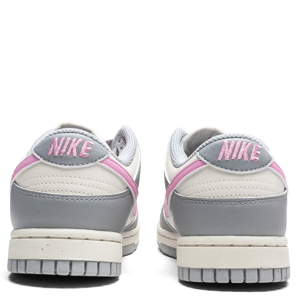 Women's Dunk Low - Light Smoke Grey/Pink Rise/Pale Ivory