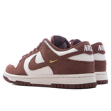 Women's Dunk Low - Sail/Red Sepia/Metallic Gold