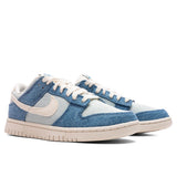 Women's Dunk Low 'Denim' - Smokey Blue/Pale Ivory/Denim Turquoise/Ochre