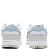 Women's Dunk Low - White/Light Armory Blue/Light Bone
