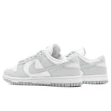 Women's Dunk Low - White/Light Silver