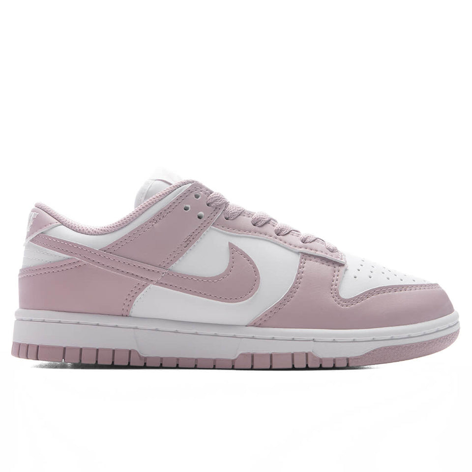 Women's Dunk Low - White/Particle Rose