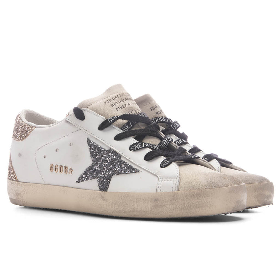 Women's Super-Star - Optic White/Seedpearl/Black/Gold