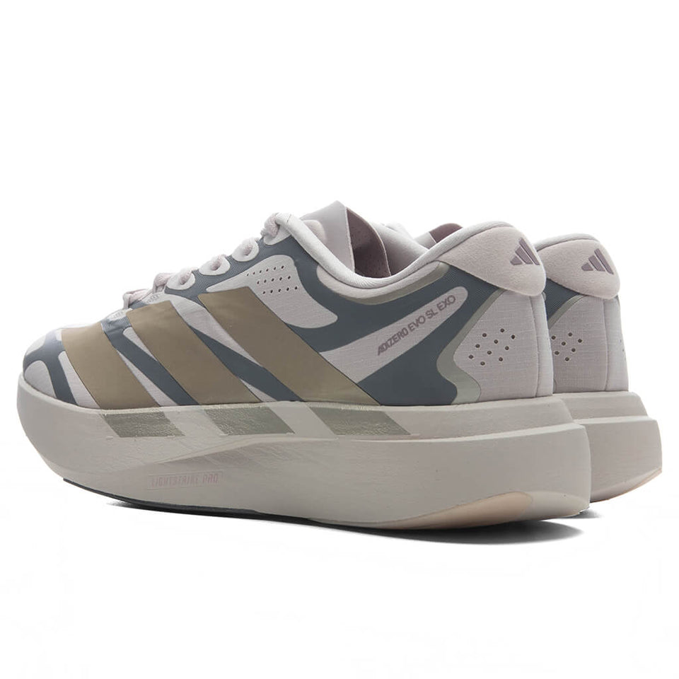 Women's Adizero Evo SL Exo - Ice Purple/Cyber Metallic /Onix