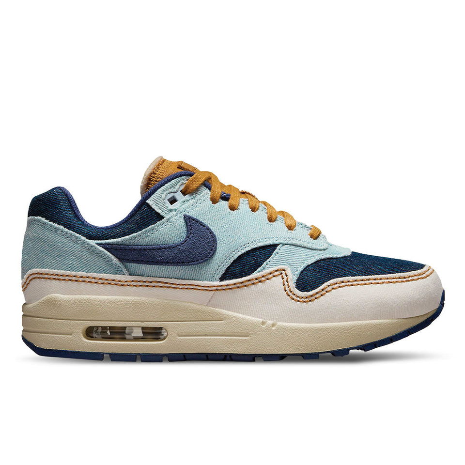 Women's Air Max 1 '87 'Aura' - Aura/Midnight Navy/Pale Ivory