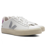 Women's Campo Leather - White/Silver/Ultraviolet