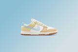 Women's Dunk Low 'Soft Yellow' - Summit White/Glacier Blue/Aquarius Blue