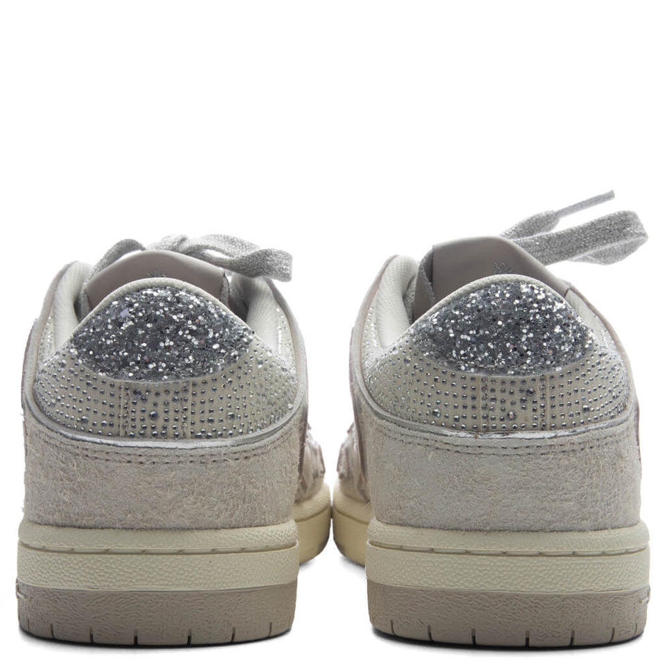 Women's Glitter Skel Top Low - Alabaster