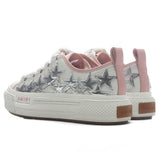 Women's Metallic Stars Court Low - Pink