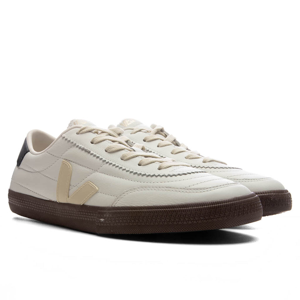 Women's Panenka Leather - White/Black/Bark
