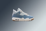 Women's Air Jordan 4 Retro Tex 'Worn Blue' - Sail/Gum Light Brown/Worn Blue