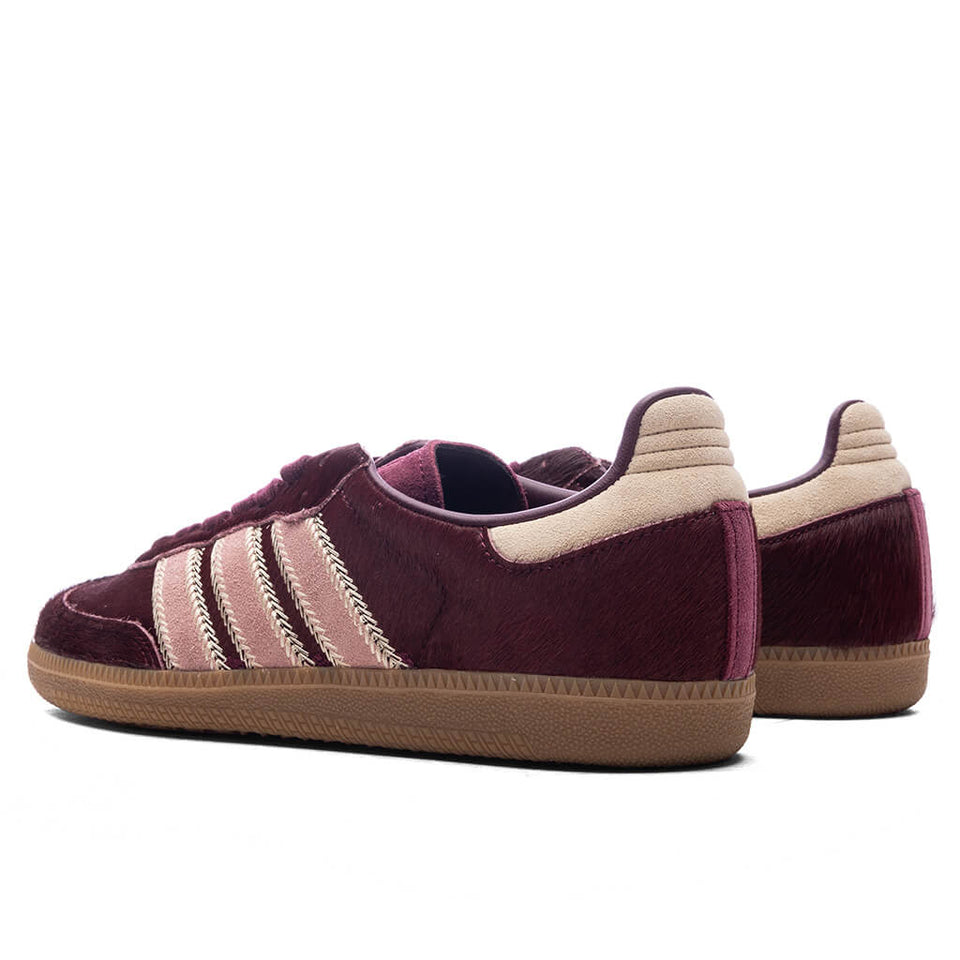 Women's Samba OG - Sand Strata/Maroon/Warm Clay