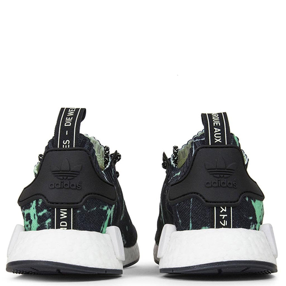 NMD_R1 PK 'Green Marble' - Black/White/Green