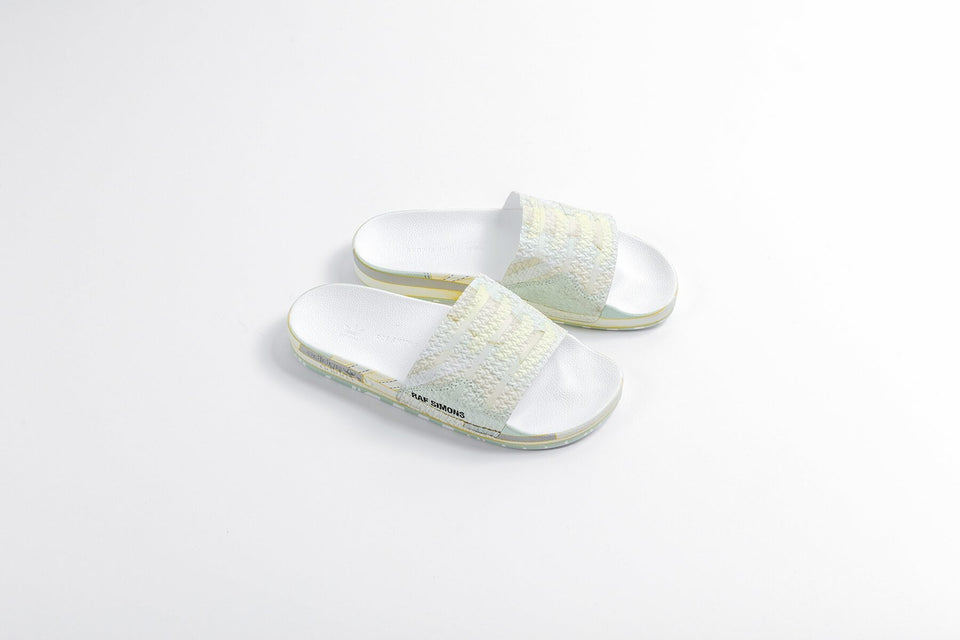 Adidas x Raf Simons Peach Adilette - Light Sand