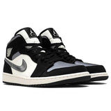 Air Jordan 1 Mid SE - Black/Smoke Grey/Sail