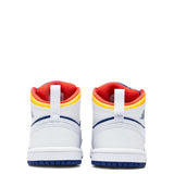 Air Jordan 1 Mid (TD) - White/Laser Orange