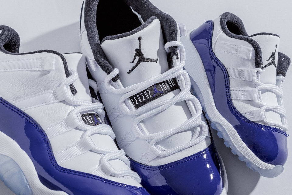 Air Jordan 11 Retro Low (TD) "Concord" - White/Black/Concord