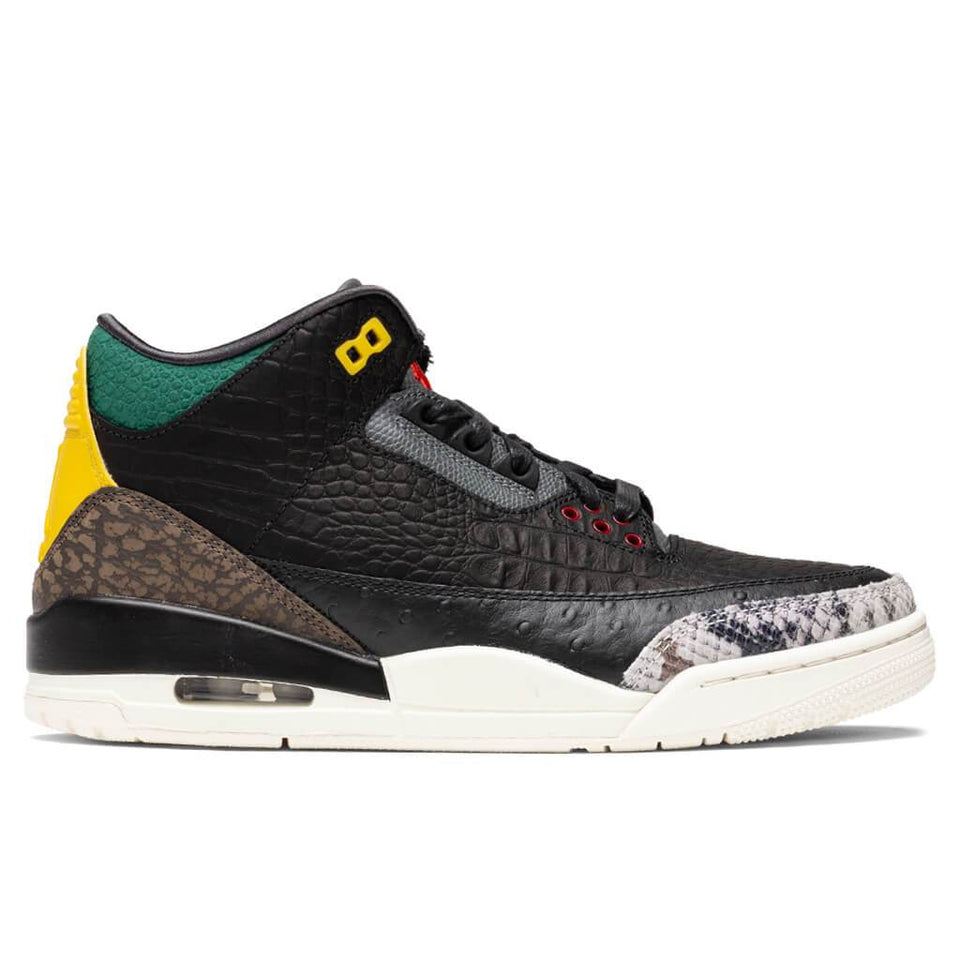 Air Jordan 3 Retro SE "Animal Instincts 2.0" - Black/Multi