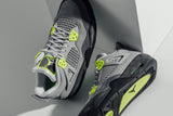 Air Jordan 4 Retro "Neon" (GS) - Cool Grey/Volt/Wolf Grey/Anthracite