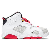 Air Jordan 6 Retro (PS) "Hare" - Neutral Grey/Black/White/True Red