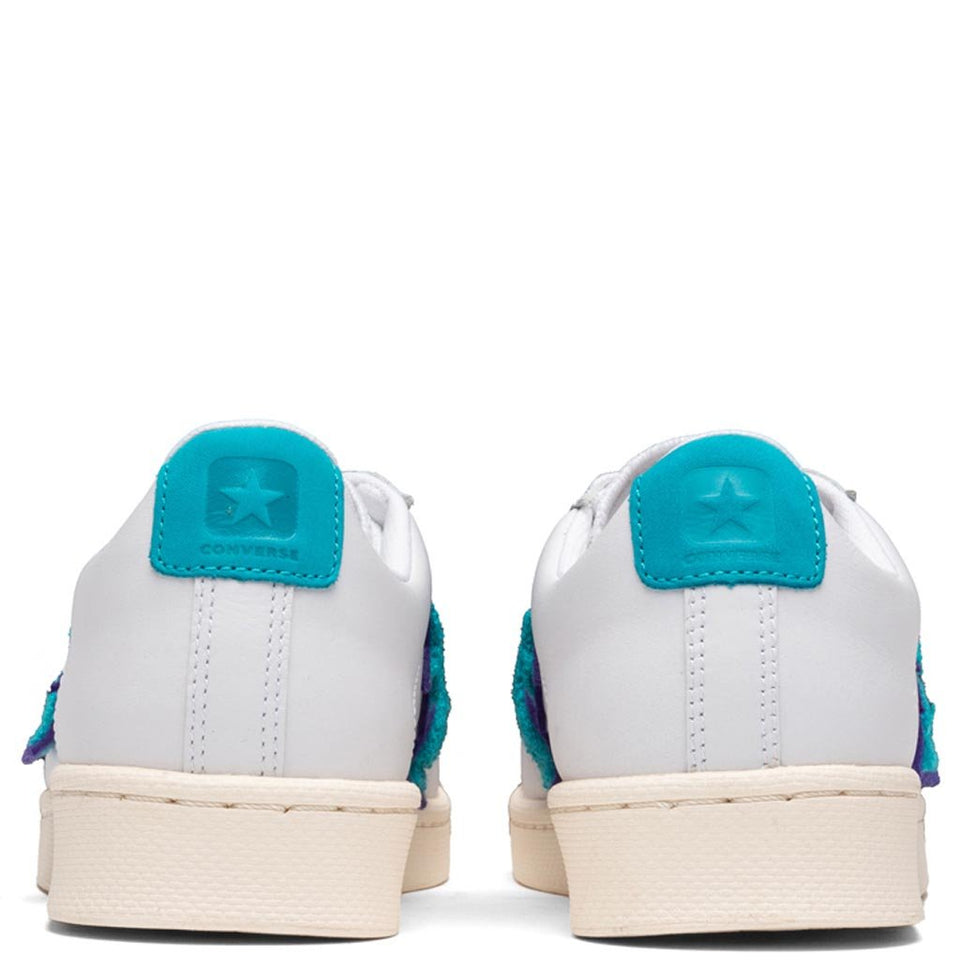 Pro Leather Ox - White/Deep Wisteria