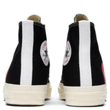 Converse x Comme Des Garcons PLAY All Star Chuck '70 Hi - Black [2019]