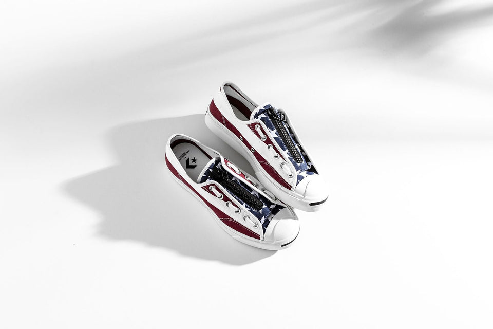 Converse x Jack Purcell Ox Takahiro the Soloist - Black/White/Garnet Rose