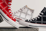 Converse x JW Anderson All Star Chuck 70 Grid Hi - Flame Scarlet/White