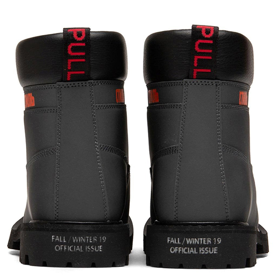 Reflective Ankle Boot - Black