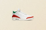 Air Jordan 3 Retro 'El Vuelo' - Summit White/Metallic Gold/Pine Green