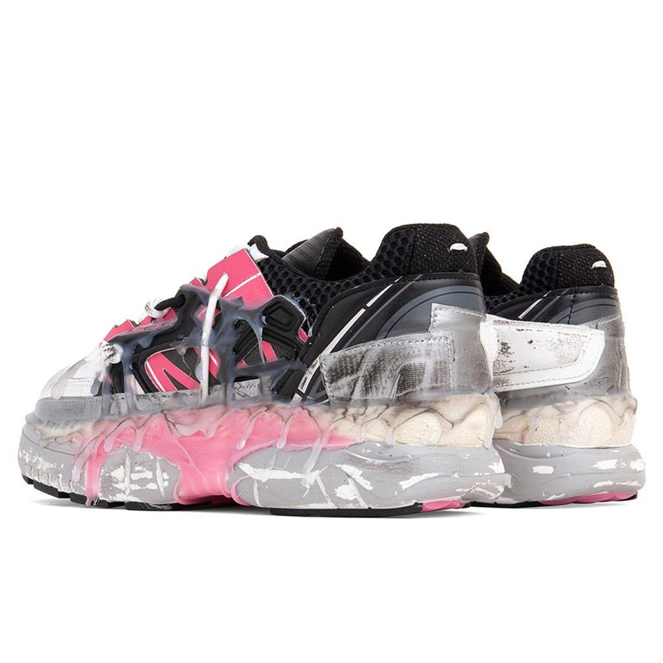 Fusion Sneaker Low Top - Black/White/Pink