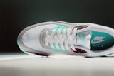 Air Max 90 - White/Particle Grey/Hypher Turq/Black