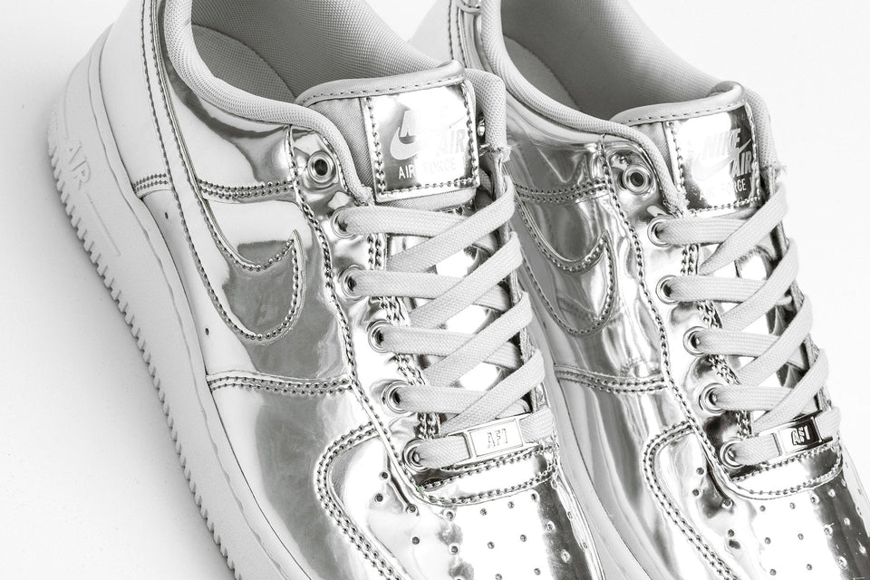 Women's Air Force 1 SP - Chrome/Metallic Silver/White