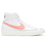 Women's Blazer Mid '77 - White/Atomic Pink/Hyper Crimson