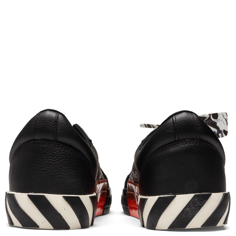 Low Vulcanized Leather - Black/White